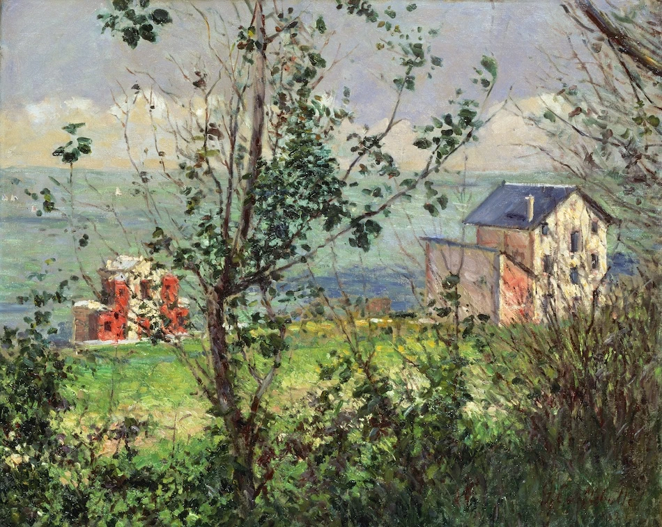 Cottage a Trouville, 1882 - Tokyo Fuji Art Museum